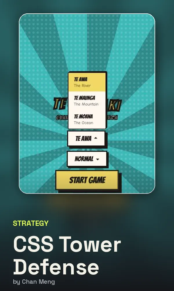 CSS Tower Defense cover