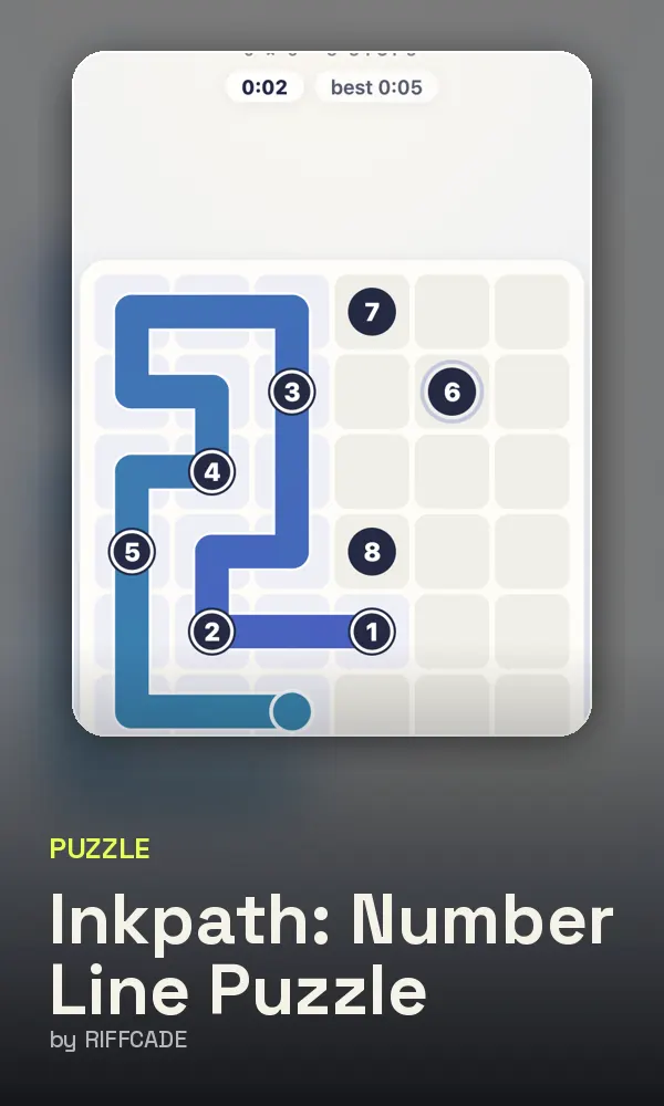 Inkpath: Number Line Puzzle cover