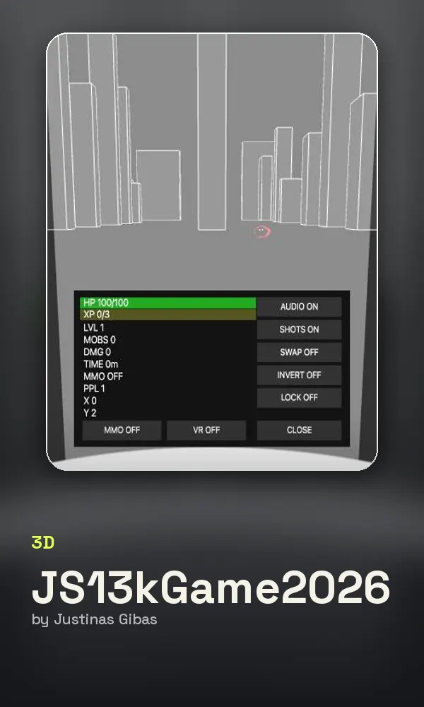 JS13kGame2026 cover
