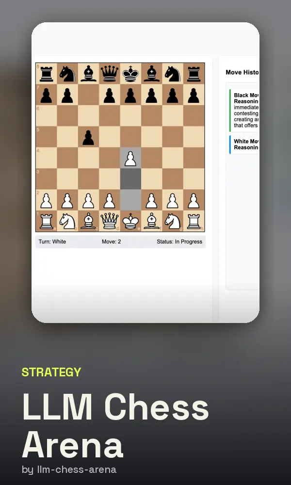 LLM Chess Arena cover