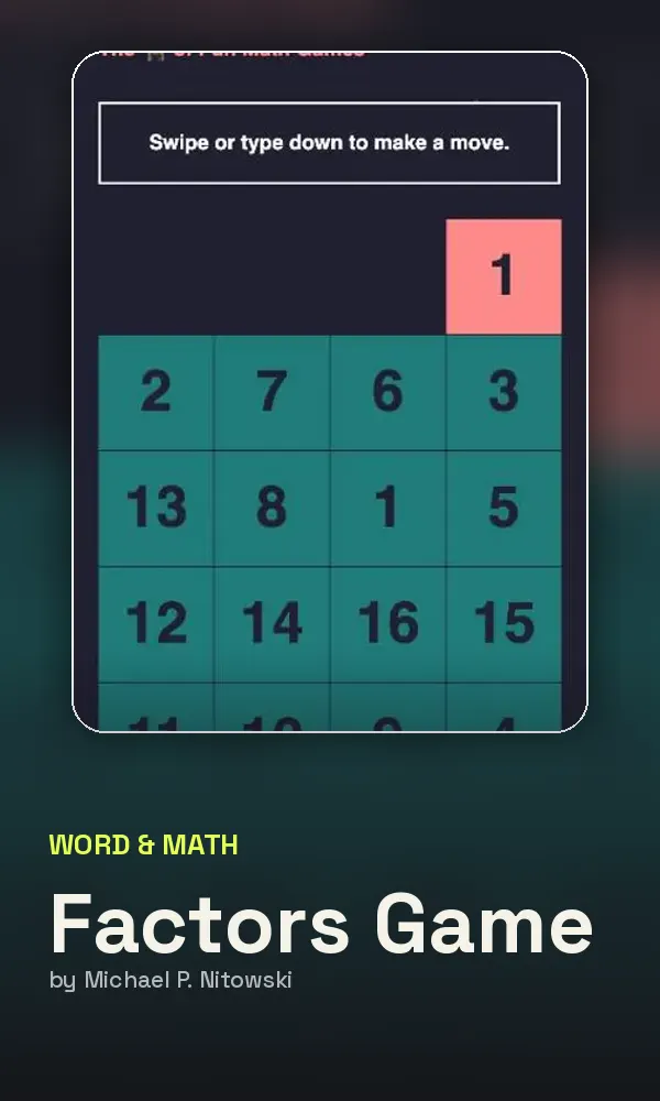 Factors Game cover