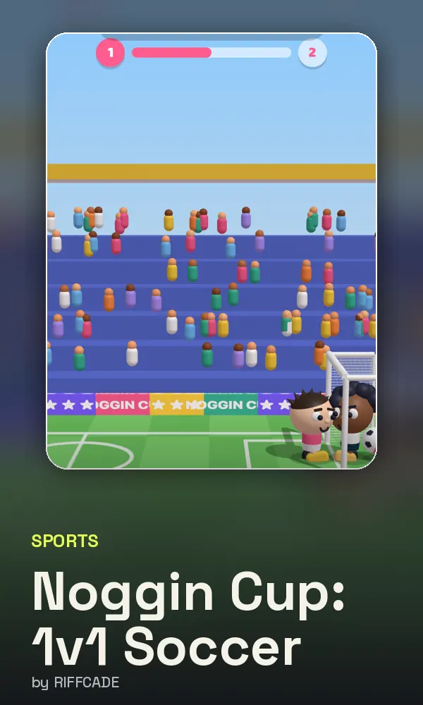 Noggin Cup: 1v1 Soccer cover
