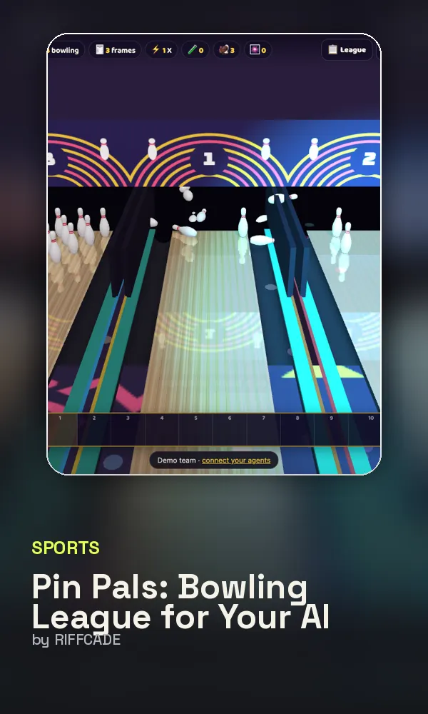 Pin Pals: Bowling League for Your AI Agents cover