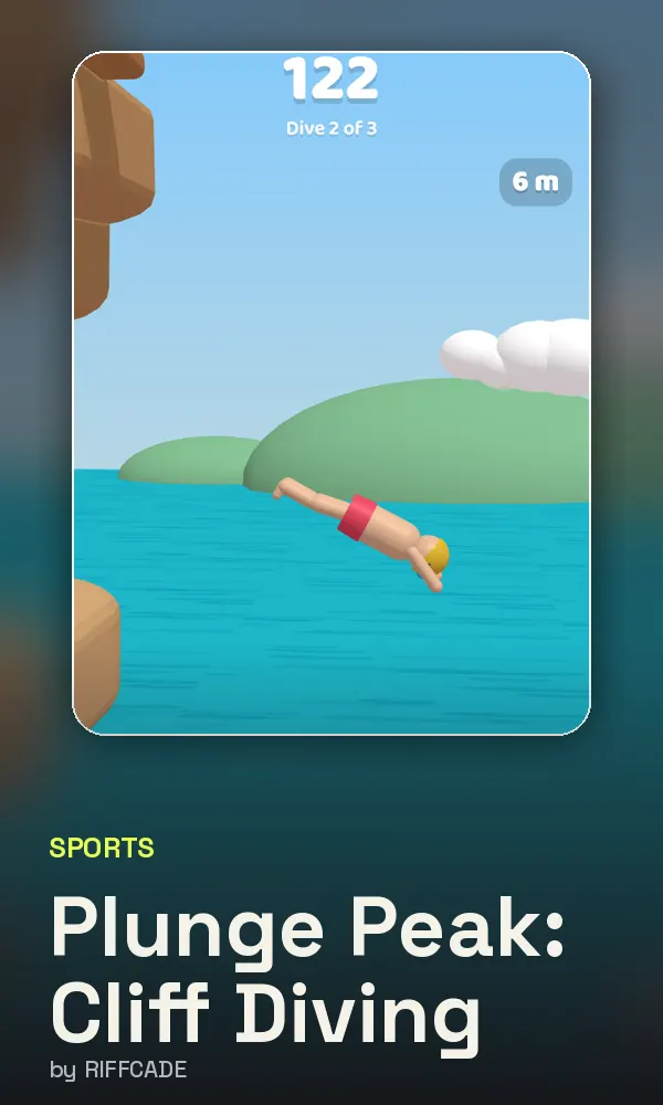 Plunge Peak: Cliff Diving cover