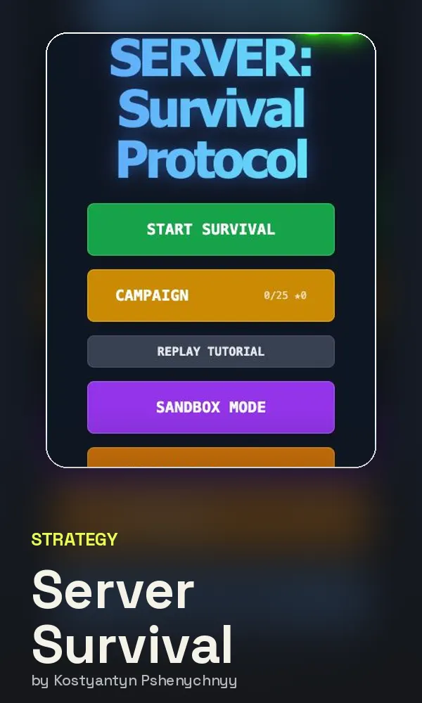 Server Survival cover