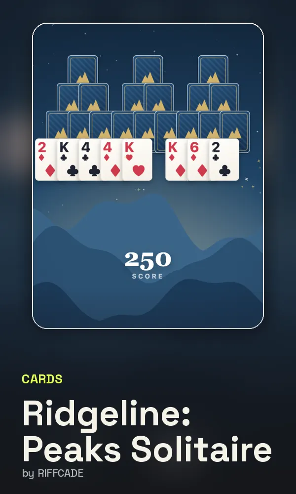 Ridgeline: Peaks Solitaire cover