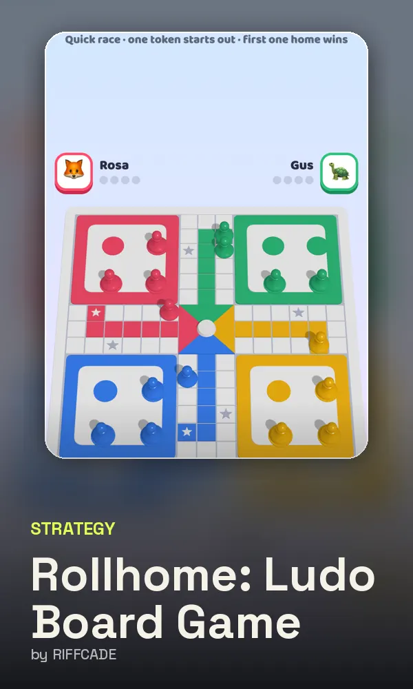Rollhome: Ludo Board Game cover