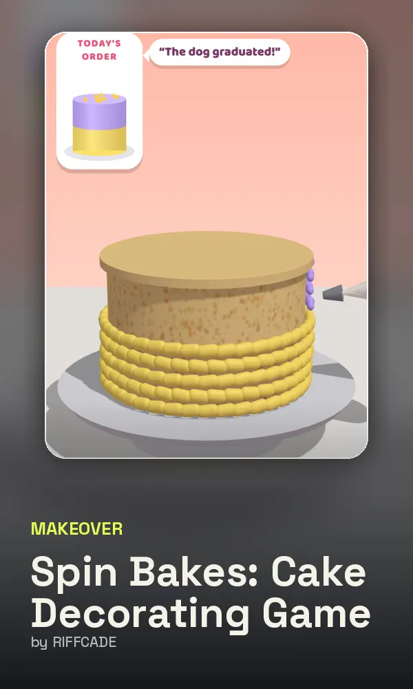 Spin Bakes: Cake Decorating Game cover