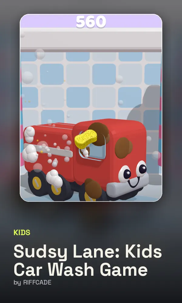 Sudsy Lane: Kids Car Wash Game cover
