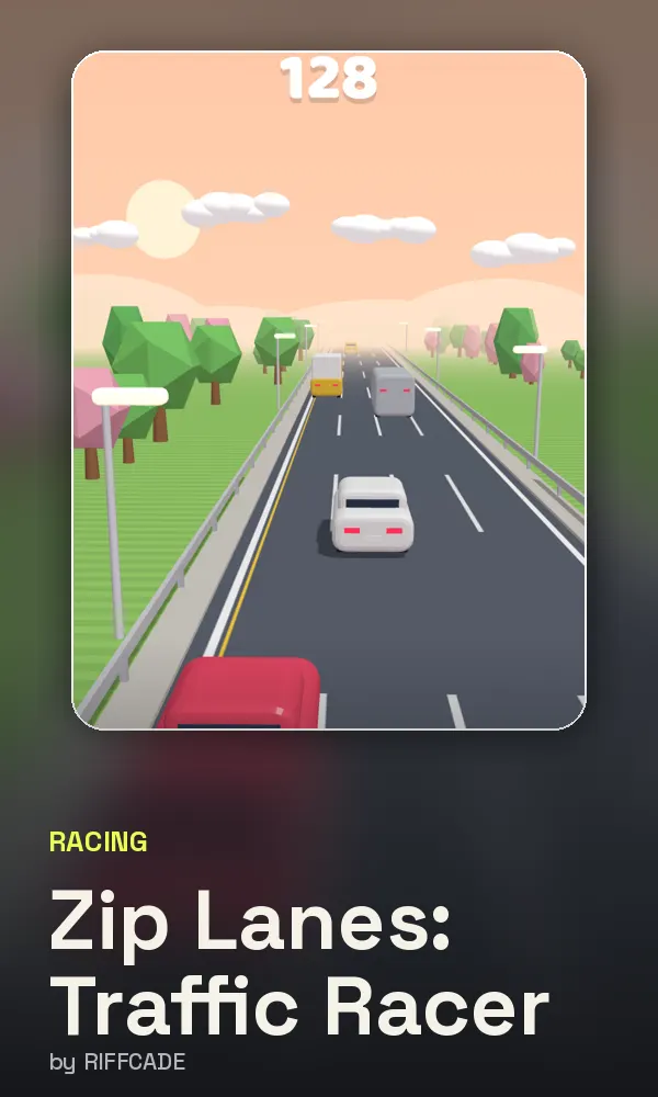 Zip Lanes: Traffic Racer cover